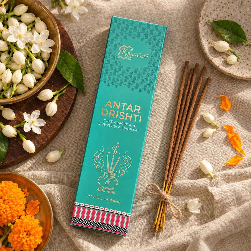Antar Drishti Mystic Jasmine Incense Sticks