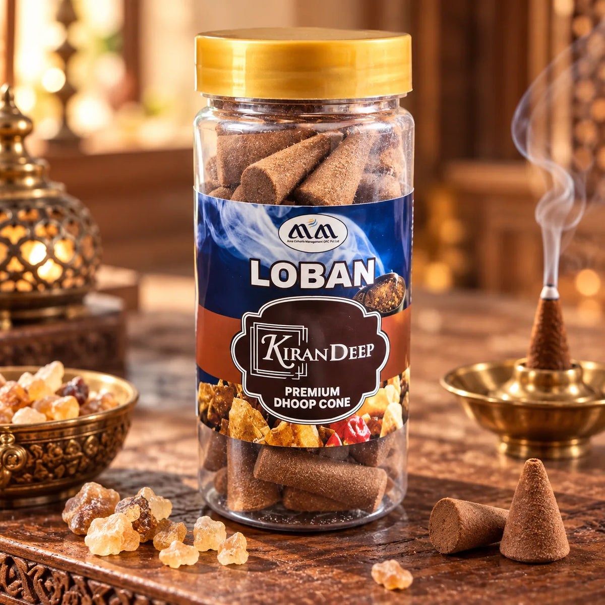 Loban Dhoop Cones