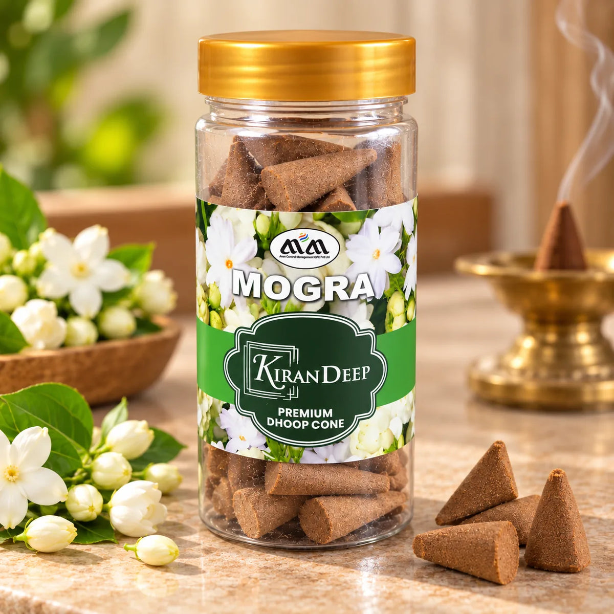 Mogra Dhoop Cones