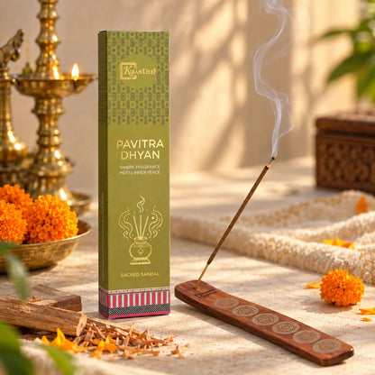 Pavitra Dhyan Sacred Sandal Incense Sticks
